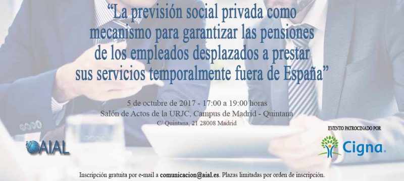 Jornada La previsión social privada como solución