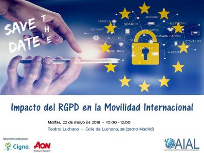 Save the Date Jornada RGPD