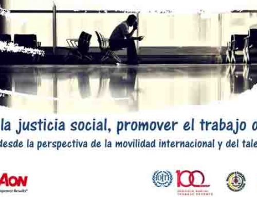 Impulsar la justicia social, promover el trabajo decente (11-07-19)